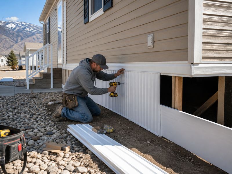 Skirting Install & Repair in Northern Nevada